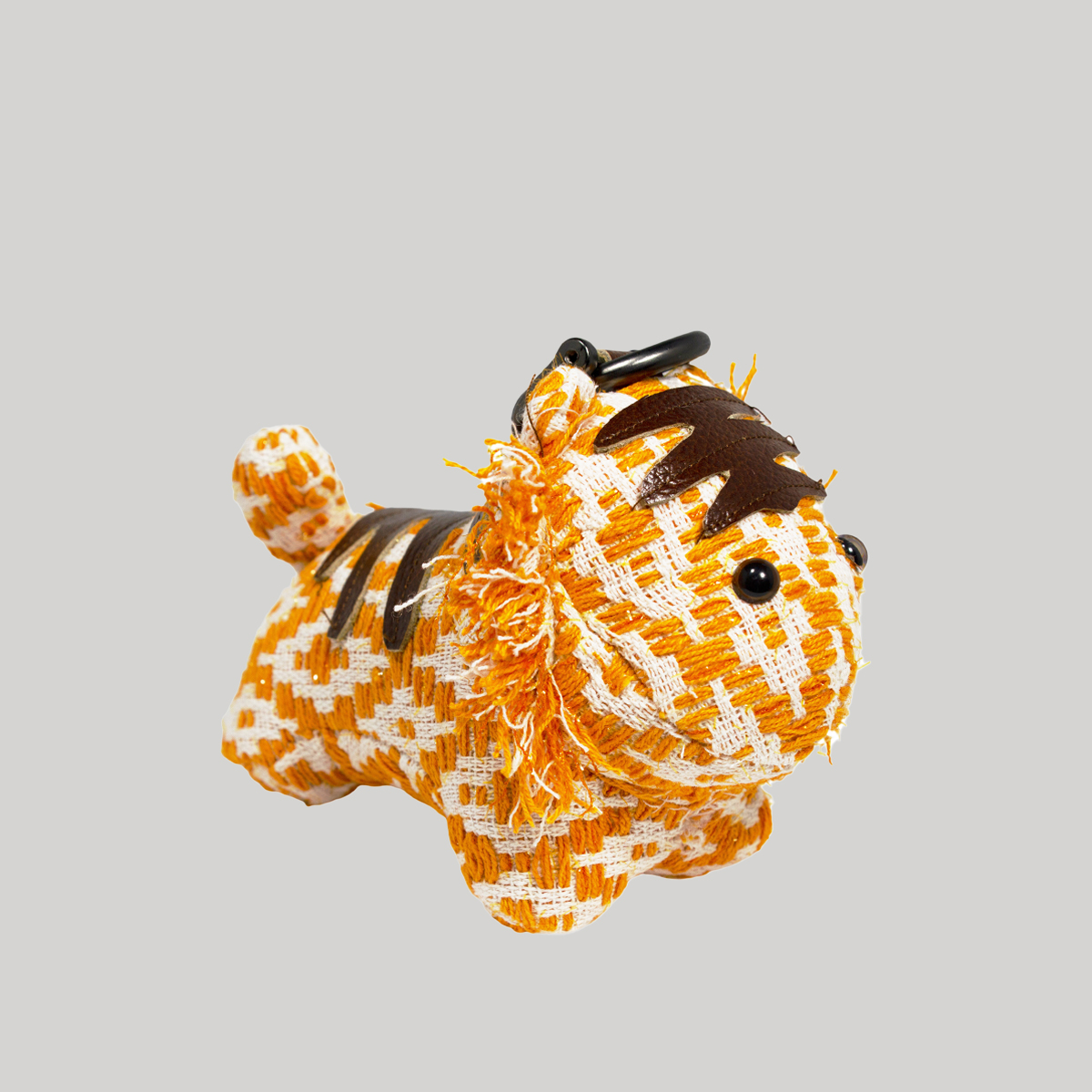 [RUENQ X LINTON]ツイード素材の十二支キーホルダー_トラ