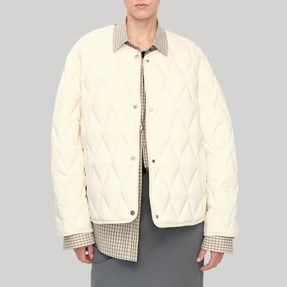 [MARIUS]ミニマリストダウンジャケットコート