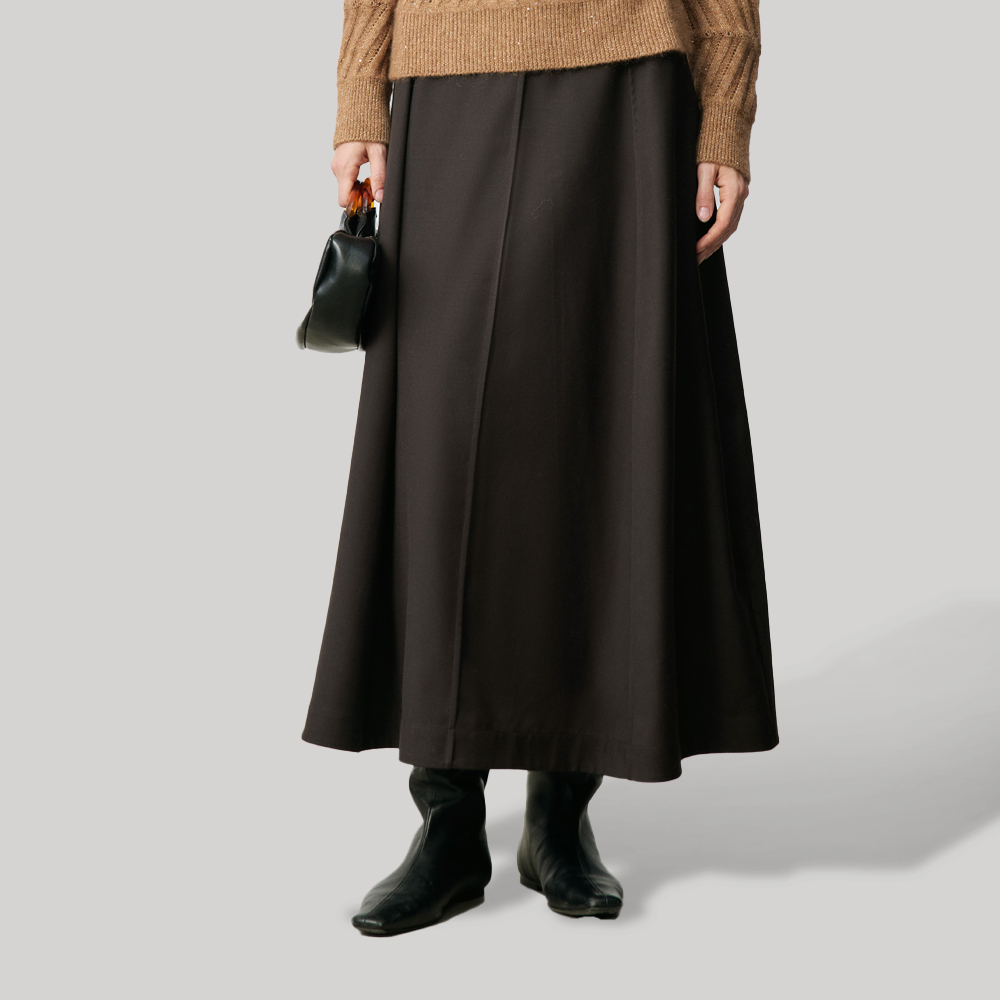 [MARIUS]メリノウールスカート