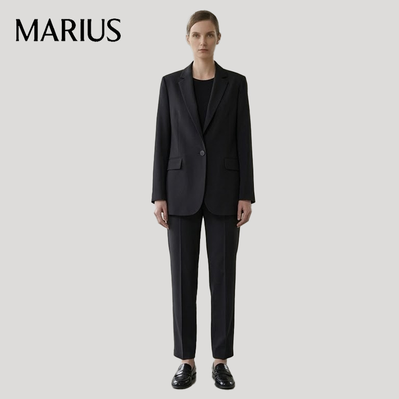 【MARIUS】酢酸一粒ボタンスーツ