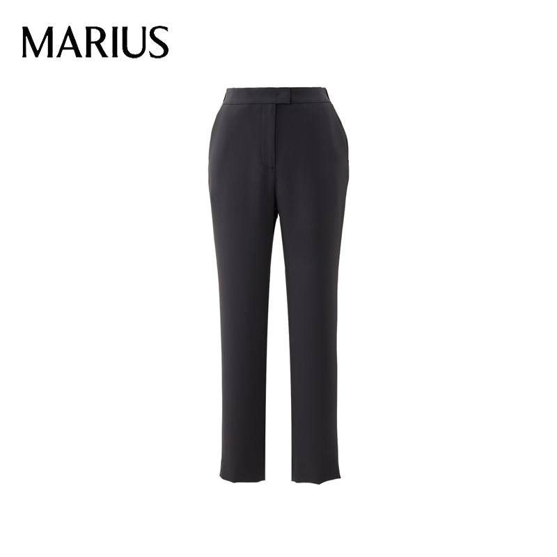 【MARIUS】酢酸凸ウエストパンツ（ロング）