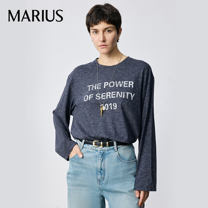 【MARIUS】長袖ロゴTシャツ