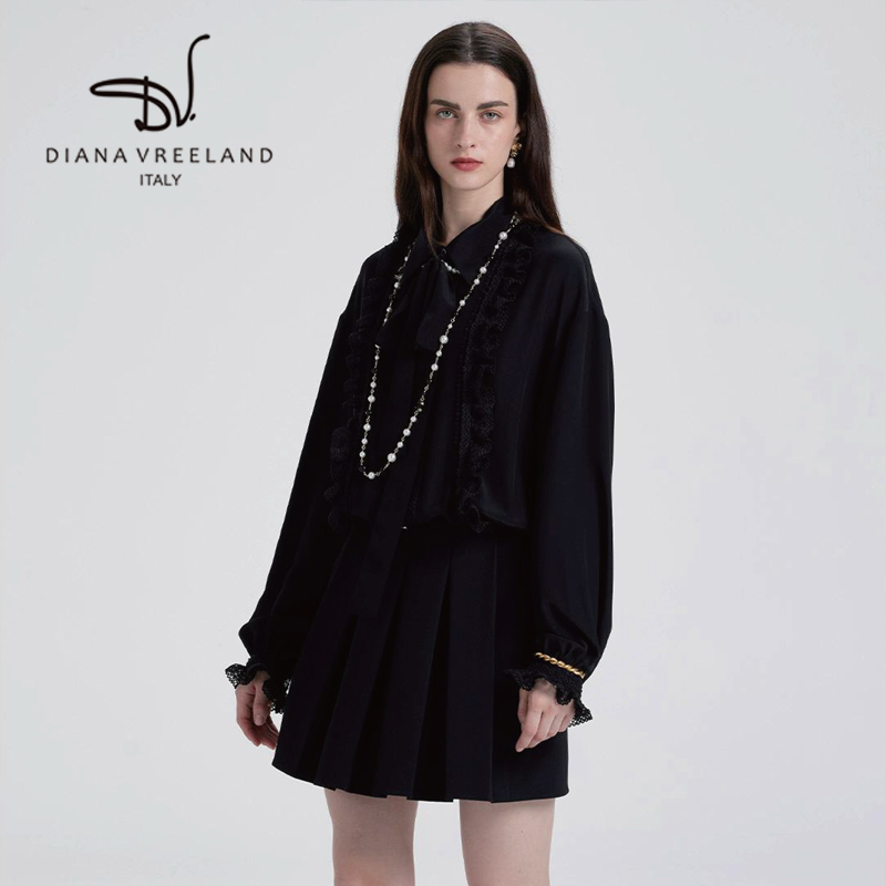 【Diana Vreeland】レース切替ワンピース