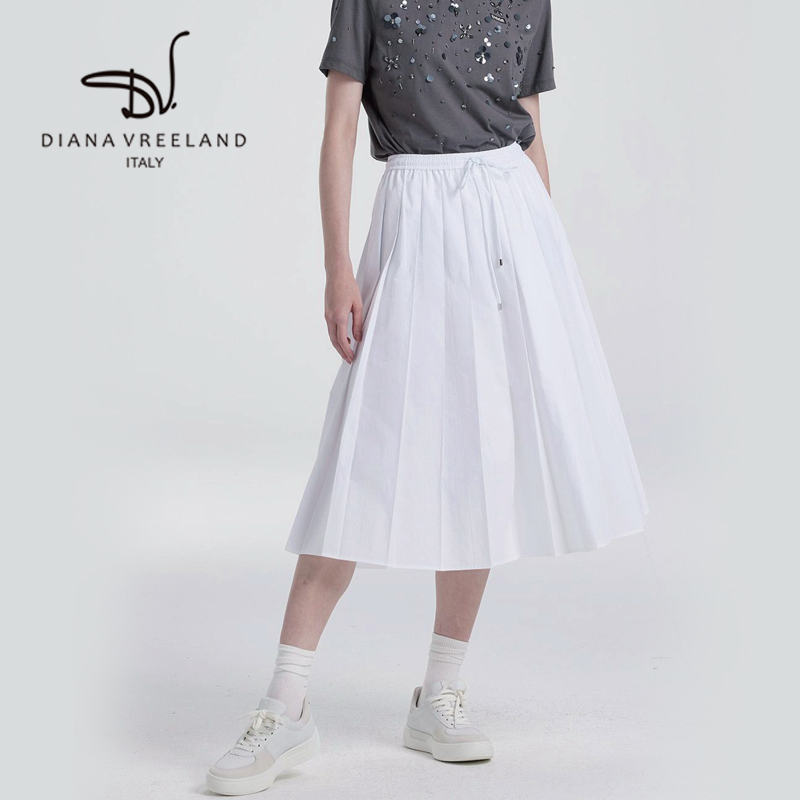 【Diana Vreeland】ドローコードプリーツスカート