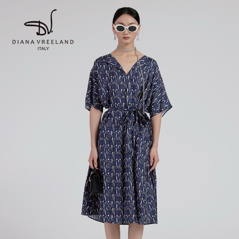 【Diana Vreeland】プリントワンピース