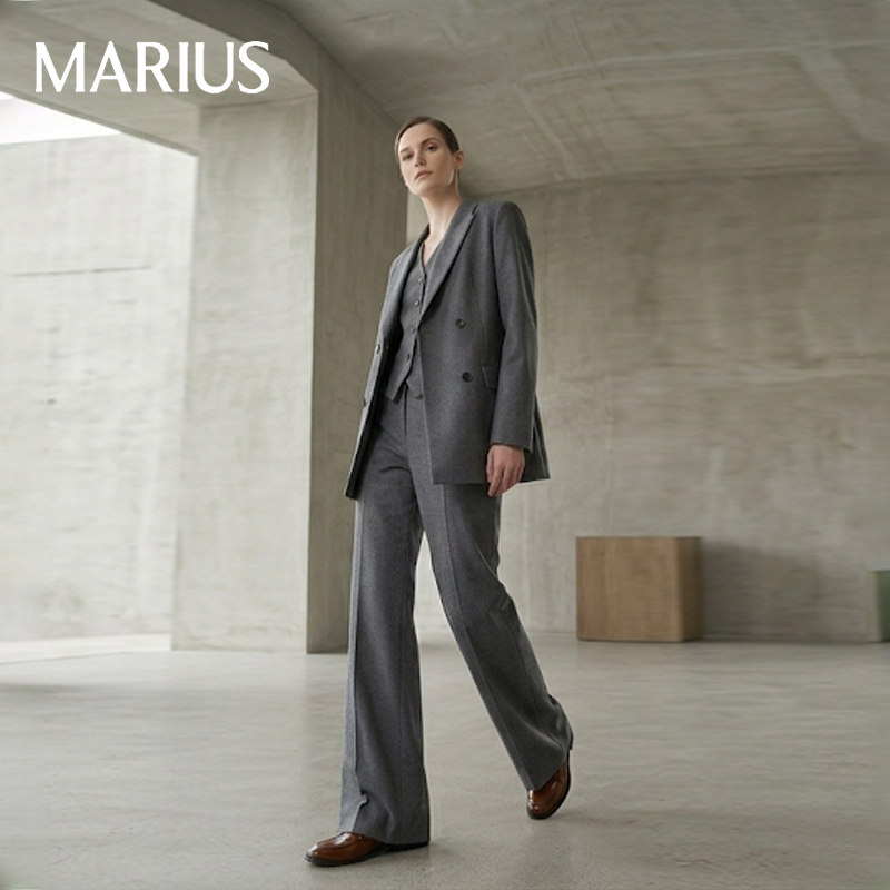 【MARIUS】スーツセット（コート＋ベスト+パンツ）